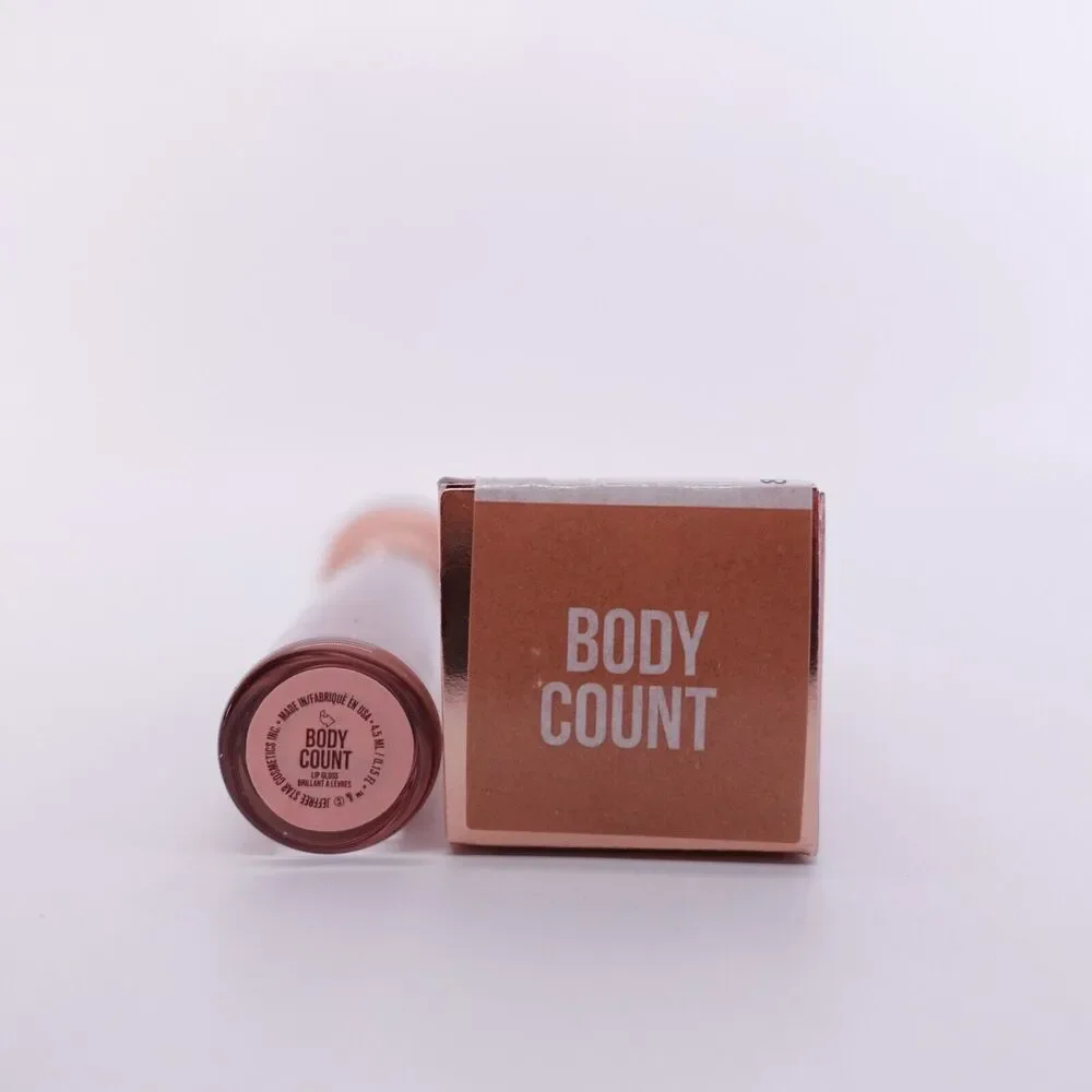 Jeffree Star Cosmetics The Lip Gloss Body Count Tinted Nude Glossy New